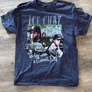 NWOT  Ice Cube Graphic Men's T-Shirt - Black sz l